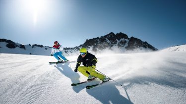 Skifahren am Mölltaler Gletscher in Kärnten