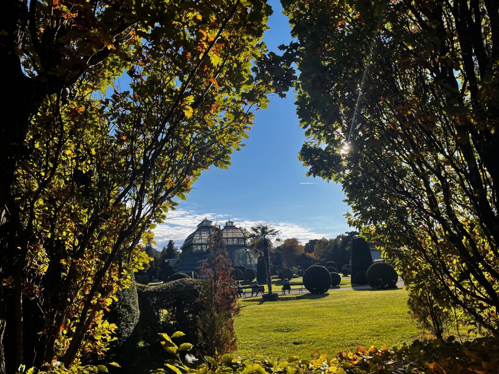 Palmenhaus Schönbrunn Wien.